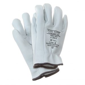 KUNZ GLOVE CO. CLASS "0" SECONDARY PROTECTORS 96 Low Voltage Protectors