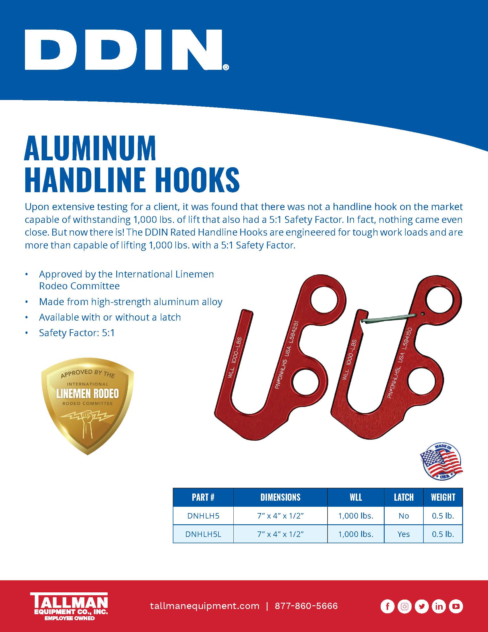 DDIN_TE_AluminumHandlineHooks DDIN TE AluminumHandlineHooks