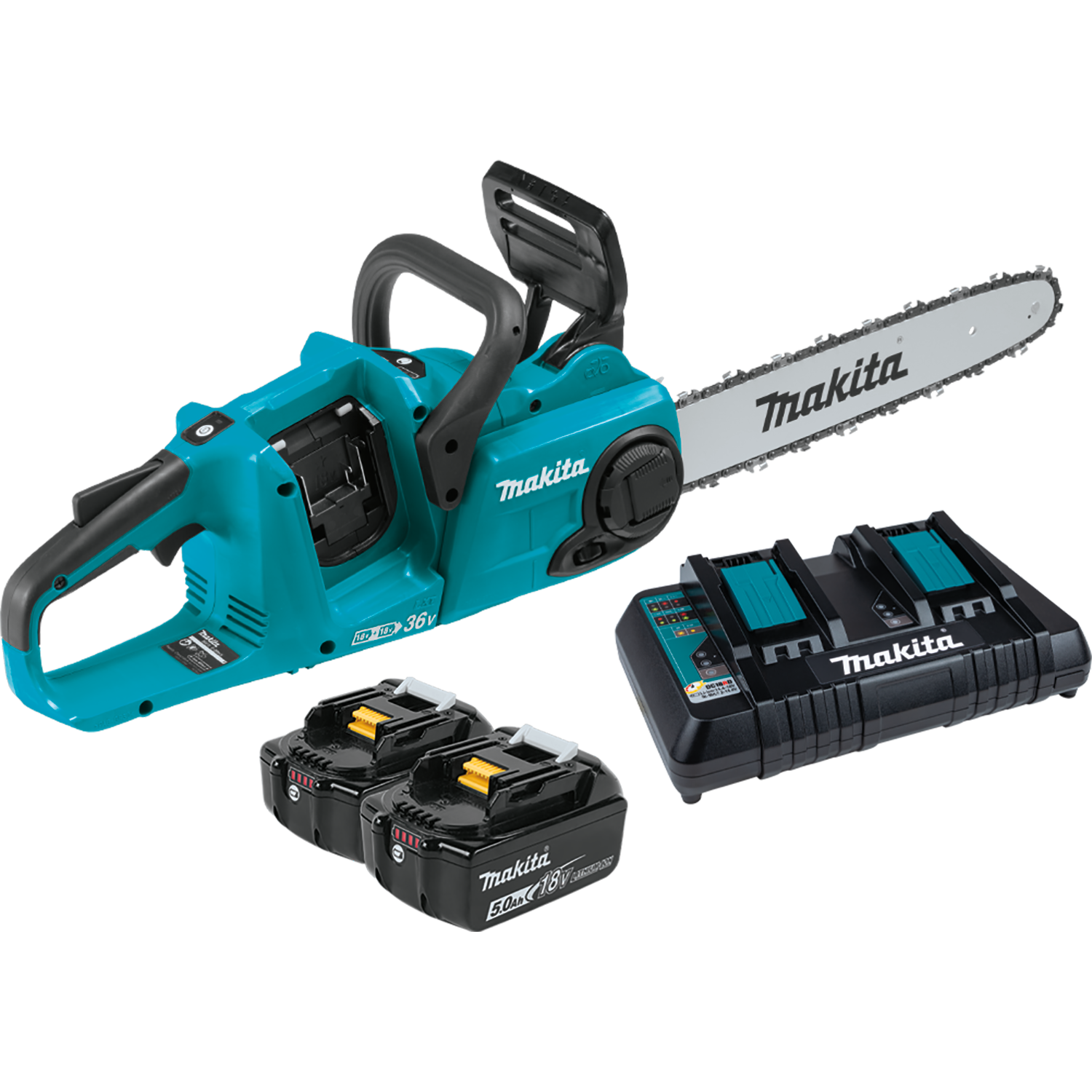 Makita LXT® BRUSHLESS CORDLESS 14" CHAIN SAW KIT 14 Makita Chainsaw