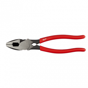 MILWAUKEE High-Leverage Lineman's Pliers with Thread Cleaner 19 Milwaukee Lineman's Pliers