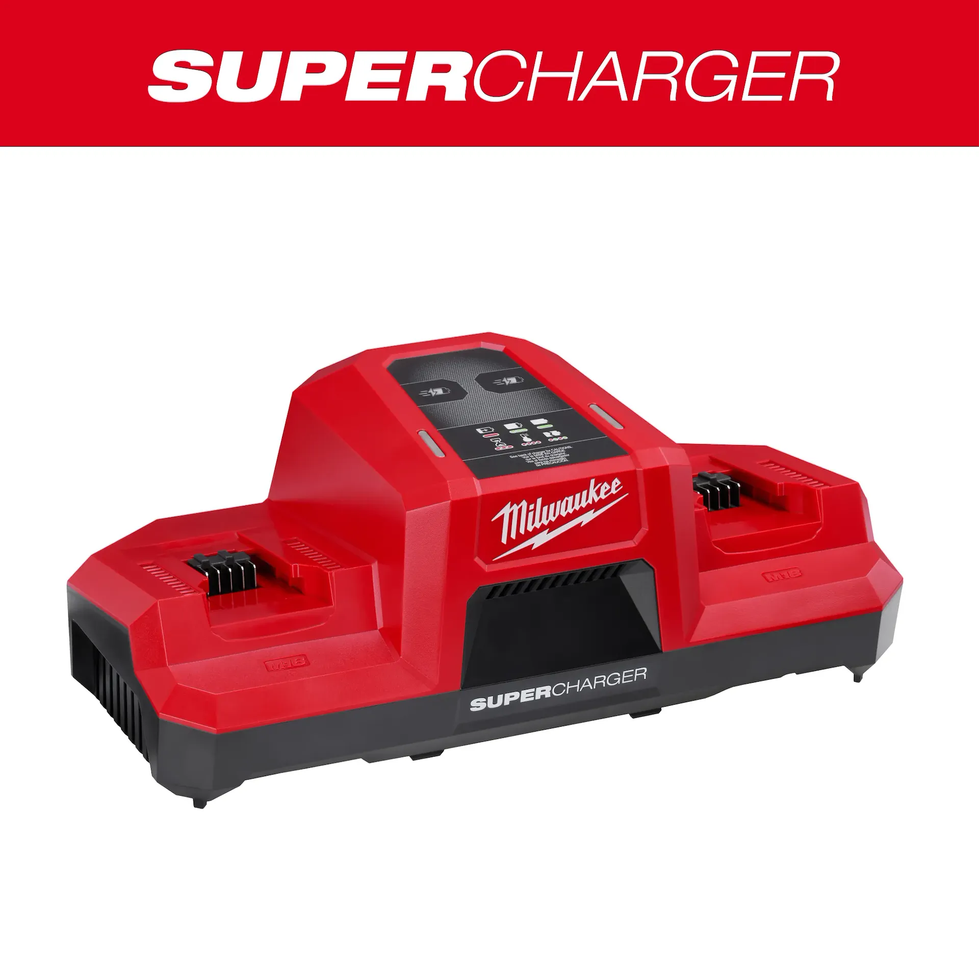 MILWAUKEE M18™ Dual Bay Simultaneous Super Charger 16 MILWAUKEE M18™ Dual Bay Simultaneous Super Charger